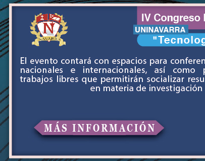 IV Congreso Internacional de Investigación e Innovación (Más información)